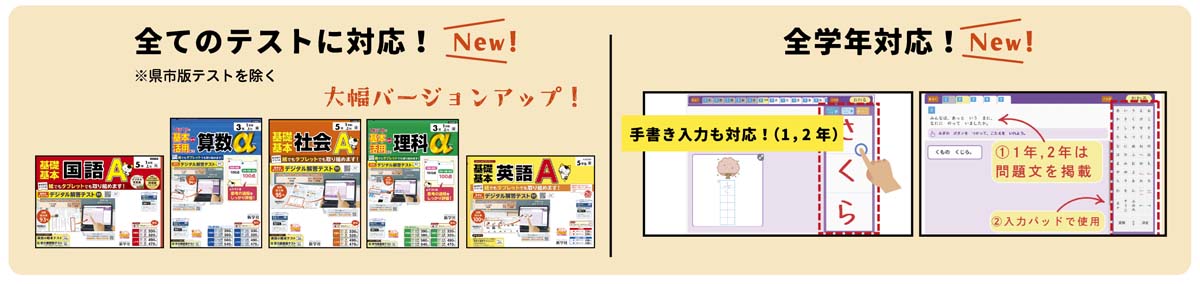 デジタル解答テスト